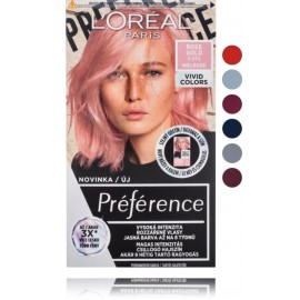 L'oreal Préférence Vivid Colors ilgalaikiai plaukų dažai