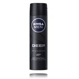 Nivea Men Deep Dry & Clean 48H спрей-антиперспирант для мужчин