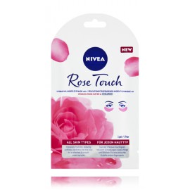 Nivea Rose Touch Hydrating Under-Eye Mask drėkinanti kaukė paakiams