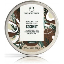 The Body Shop Coconut Body Butter kūno sviestas su kokosais