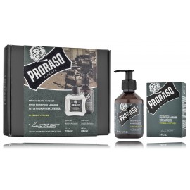 Proraso Special Beard Care Set набор для ухода за бородой для мужчин (бальзам 100 мл + шампунь 200 мл)