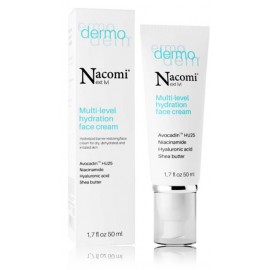 Nacomi Next Level Dermo Multi-level Hydration Face Cream drėkinamasis veido kremas