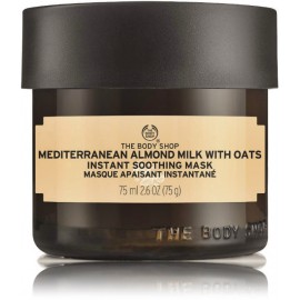 The Body Shop Mediterranean Almond Instant Soothing Mask raminanti kaukė jautriai odai