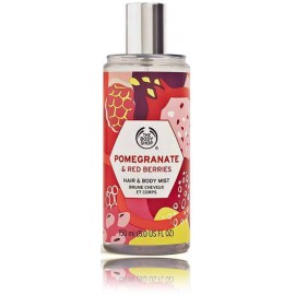 The Body Shop Pomegranate & Red Berries Hair & Body Mist plaukų ir kūno dulksna