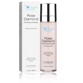 The Organic Pharmacy Rose Diamond Exfoliating Cleanser šveičiamasis veido prausiklis