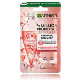 Garnier Skin Naturals 1/2 Million Probiotics Repairing Eye Mask восстанавливающая тканевая маска для глаз