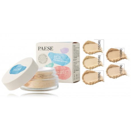 Paese Matte Mineral Foundation matinė mineralinė biri pudra