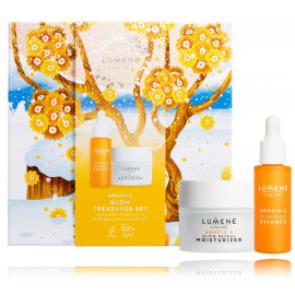 Lumene Nordic-C Glow Glow Treasures Set rinkinys (30 ml. esencija + 50 ml. kremas)