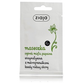 Ziaja Cucumber Mint глубоко увлажняющая маска для лица