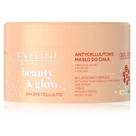 Eveline Beauty & Glow Say Bye Cellulite anticeliulitinis kūno sviestas