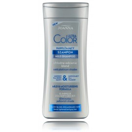 Joanna Ultra Color Mild Shampoo Cold Platinum Shades šampūnas šviesiems ir žiliems plaukams