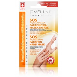 Eveline SOS Professional Paraffin Hand and Nail Mask rankų kaukė