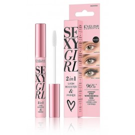 Eveline Sexy Girl 2in1 Lash Booster Primer blaktienų tušo bazė