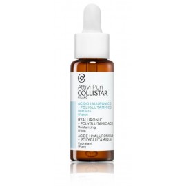 Collistar Attivi Puri Hyaluronic + Polyglutaic Acid Moisturizing Lifting Serum pakeliantis veido serumas