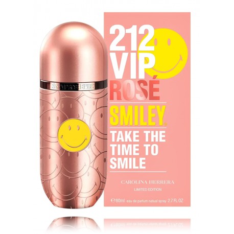 Carolina Herrera 212 VIP Rosé Smiley EDP kvepalai moterims