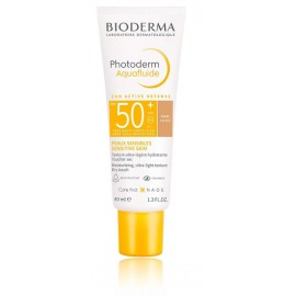 Bioderma Photoderm Aquafluid SPF50+ veido kremas nuo saulės su atspalviu