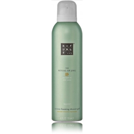 Rituals The Ritual of Jing Sleep Serene Foaming Shower Gel raminantis dušo gelis prieš miegą