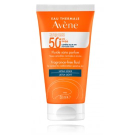 Avène Eau Thermale Very High Protection SPF50+ Fragrance-Free Fluid Ultra-Light apsauginis fluidas nuo saulės veidui