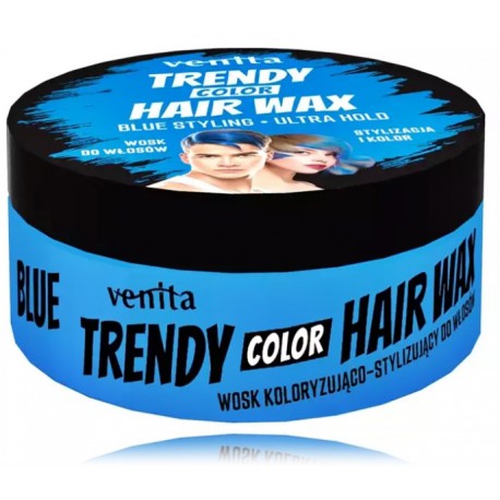 VENITA Trendy Hair Wax dažantis plaukų formavimo vaškas