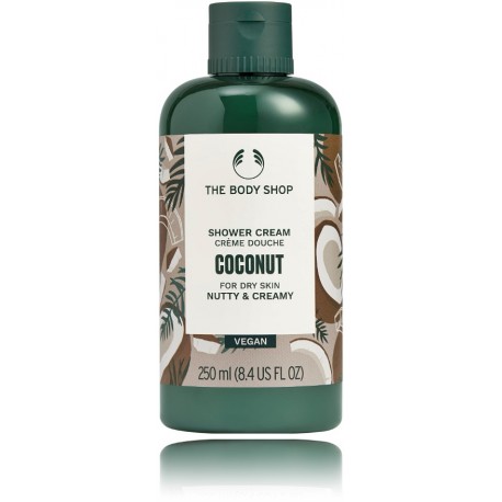 The Body Shop Coconut Shower Cream kreminė dušo želė sausai odai