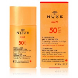 Nuxe Sun Tanning Oil SPF50 солнцезащитное масло