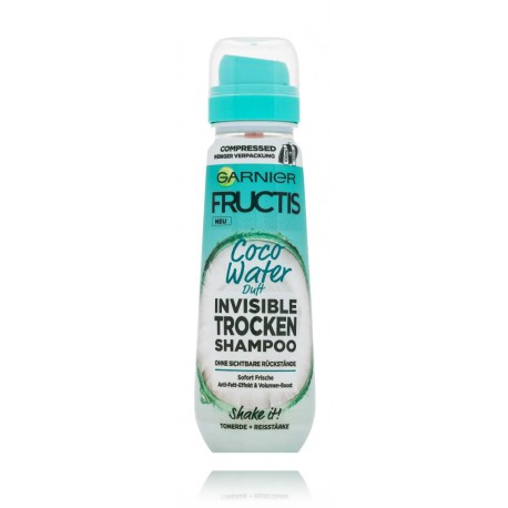 Garnier Fructis Coco Water Invisible Dry Shampoo sausas šampūnas plaukams