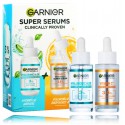 Garnier Skin Naturals Super Serums serumų rinkinys veidui (2 x 30 ml.)