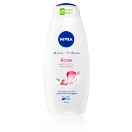 Nivea Rose & Almond Milk Shower Gel dušo gelis