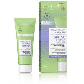 Eveline Face Therapy Moisturizing SPF50 Cream увлажняющий солнцезащитный крем для лица