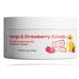 Nacomi Mango & Strawberry Colada Body Butter увлажняющее и питательное масло для тела