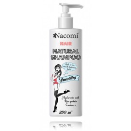 Nacomi Natural Shampoo Smoothing разглаживающий и увлажняющий шампунь для волос