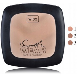 Wibo Smooth'n Wear Matte Powder matinė kompaktinė pudra