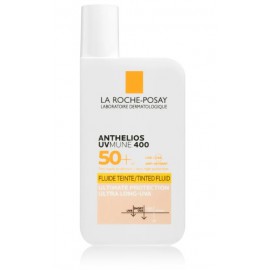 La Roche-Posay Anthelios UVmune 400 Tinted Fluid SPF50+ apsauginis fluidas nuo saulės veidui