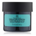 The Body Shop Himalayan Charcoal Purifying Glow Mask spindesio suteikianti veido kaukė