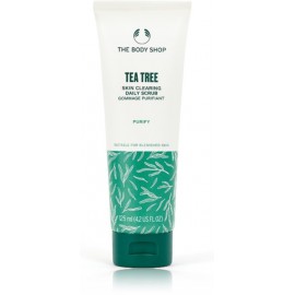 The Body Shop Tea Tree Skin Clearing Daily Scrub kasdienis veido šveitiklis