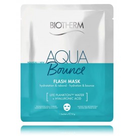 Biotherm Aqua Bounce Flash Mask Hydration & Rebond drėkinanti lakštinė kaukė veidui