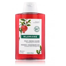 Klorane Radiance Color-Treated Shampoo With Pomegranate šampūnas dažytiems plaukams