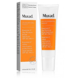 Murad Essential-C Day Moisture Broad Spectrum SPF30 PA+++ apsauginis veido kremas nuo saulės