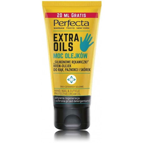 Perfecta Extra Oils kreminis aliejus rankoms, nagams ir odelėms