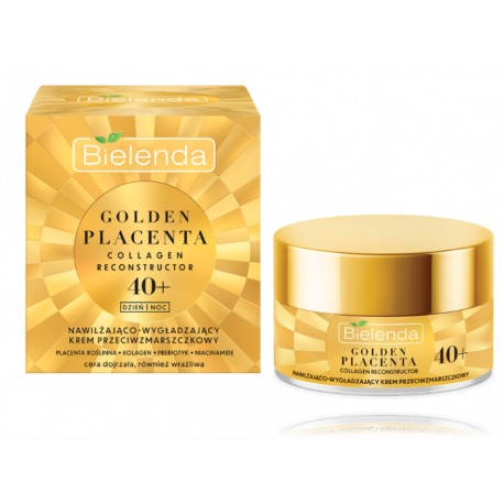 Bielenda Golden Placenta 40+ Moisturizing & Smoothing Cream крем против морщин для зрелой кожи лица