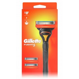 Gillette Fusion5 skustuvas ir 3 keičiamos galvutės