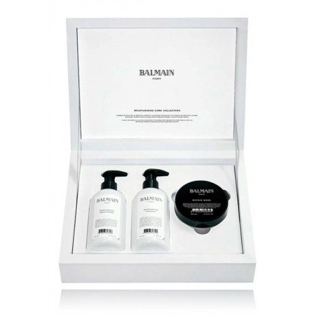 Balmain Hair Couture Moisturizing Care Collection rinkinys plaukams (300 ml. šampūnas + 300 ml. kondicionierius + 200 ml. kaukė)