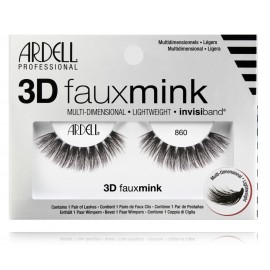 Ardell  3D Faux Mink 860 False Lash клеящиеся накладные ресницы