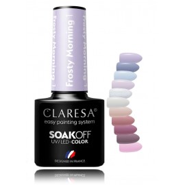 Claresa Soak Off UV/LED Color Frosty Morning стойкий гибридный лак для ногтей