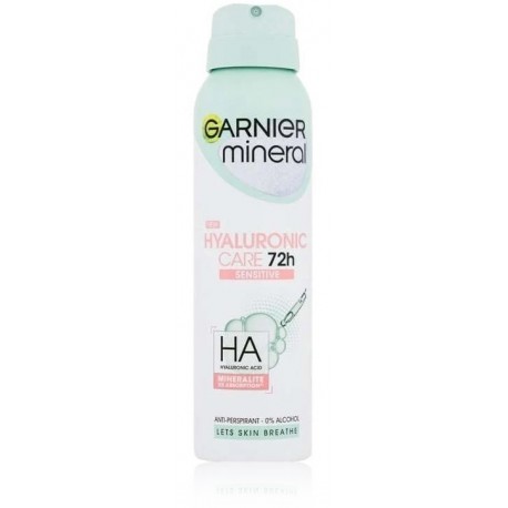 Garnier Mineral Hyaluronic Ultra Care 72h спрей-антиперспирант для женщин