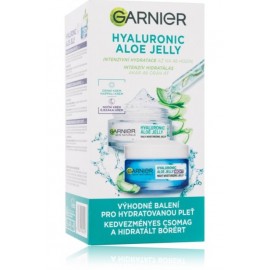 Garnier Skin Naturals Hyaluronic Aloe Jelly набор (50 мл дневной гель + 50 мл ночной гель)