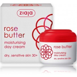 Ziaja Rose Butter 30+ увлажняющий дневной крем для лица