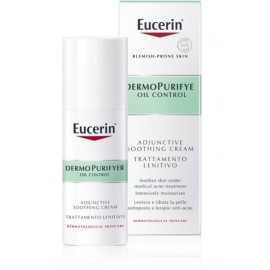 Eucerin DermoPurifyer Oil Control Adjunctive Soothing Cream крем для лица для чувствительной кожи