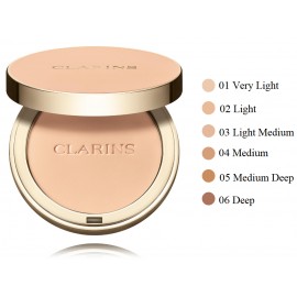 Clarins Ever Matte Compact Powder matinė kompaktinė pudra