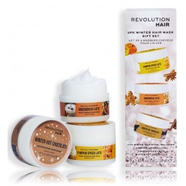 Revolution Haircare Winter Hair Mask Gift Set набор масок для волос (3 шт. по 50 мл.)